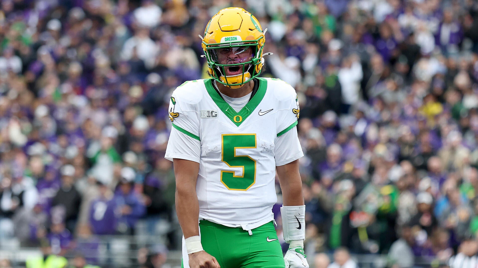 Should Oregon QB Dante Moore Declare For The NFL Draft Or Remain In College