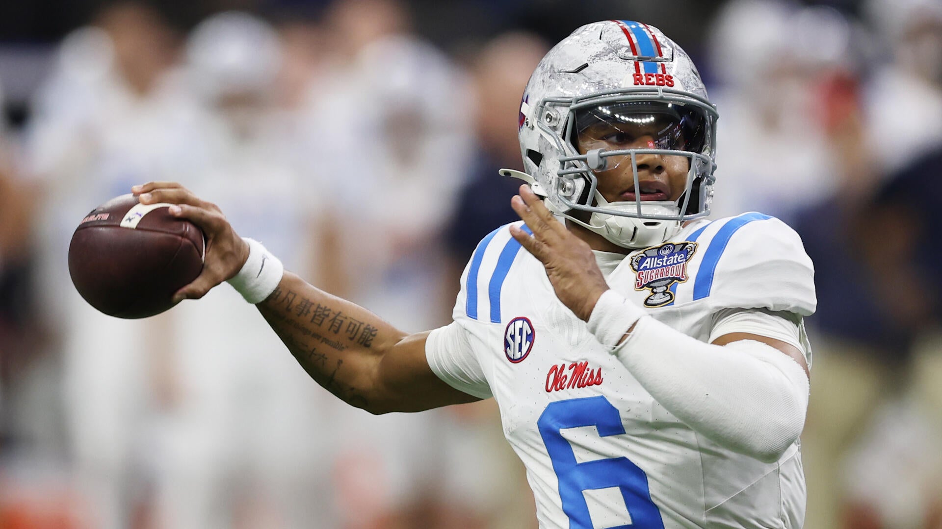 Trinidad Chambliss Looks To Stay Hot In CFP Semifinals