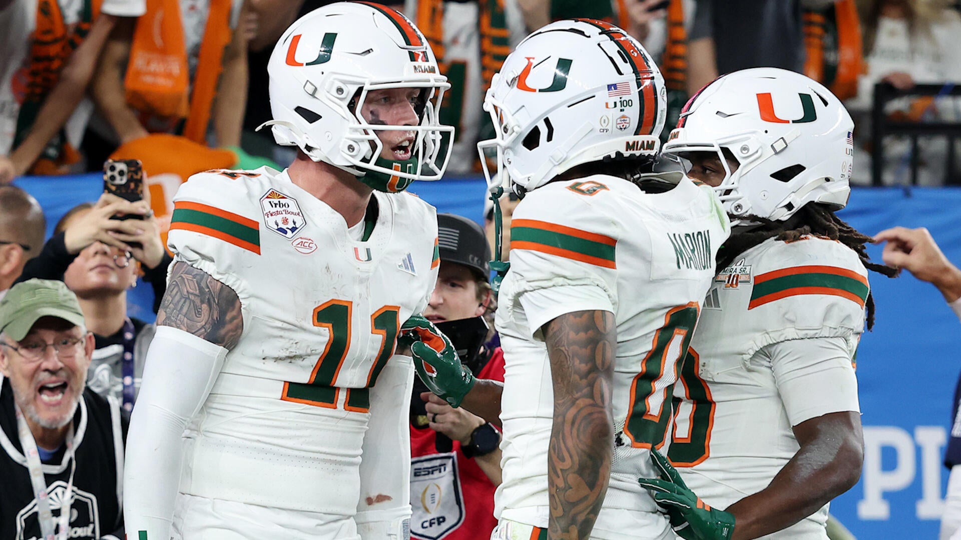 On-site Recap: No. 10 Miami Defeats No. 6 Ole Miss in CFP Semis