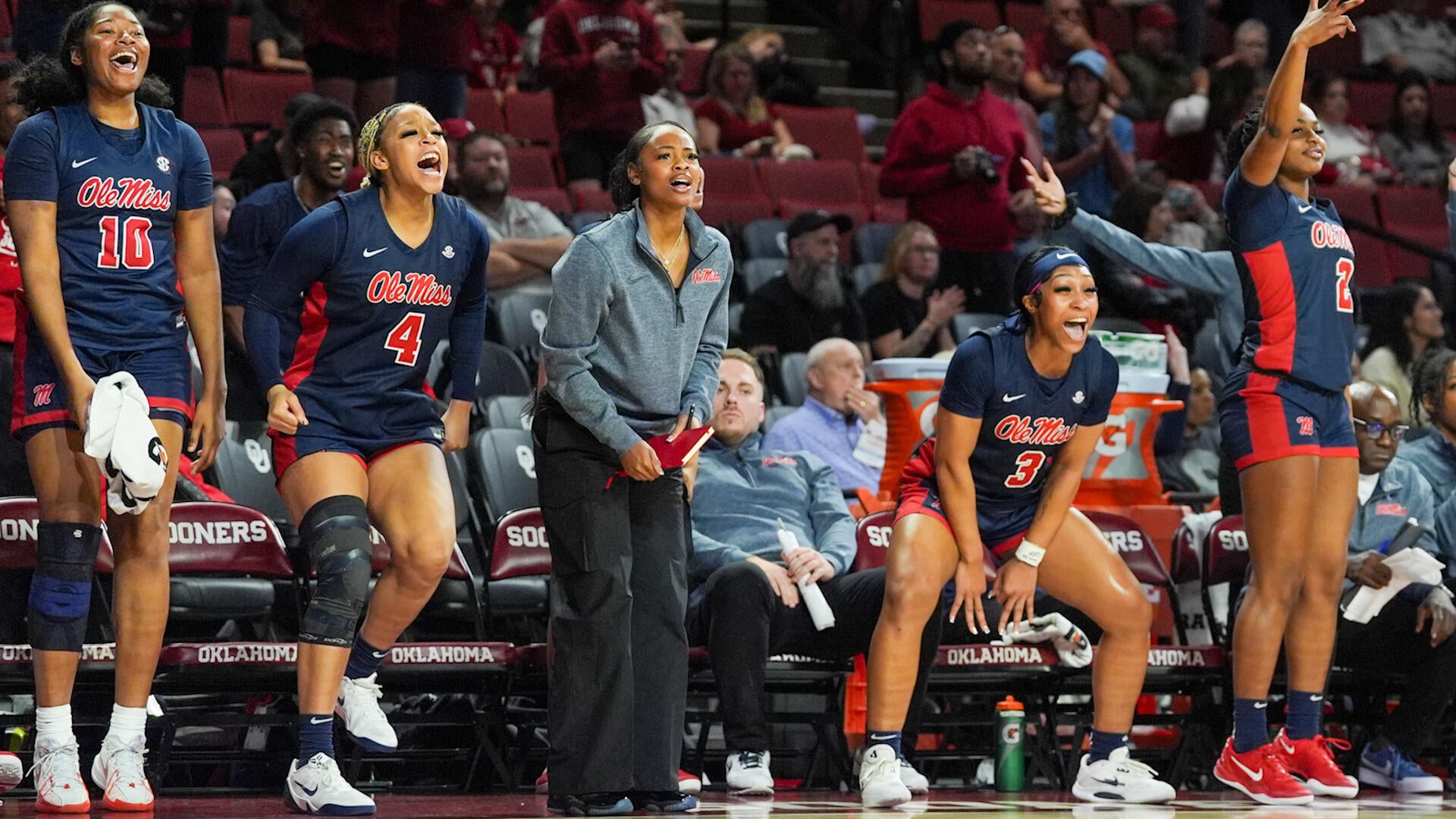 NCAAW Highlights: No. 18 Ole Miss at No. 5 Oklahoma (1/8)