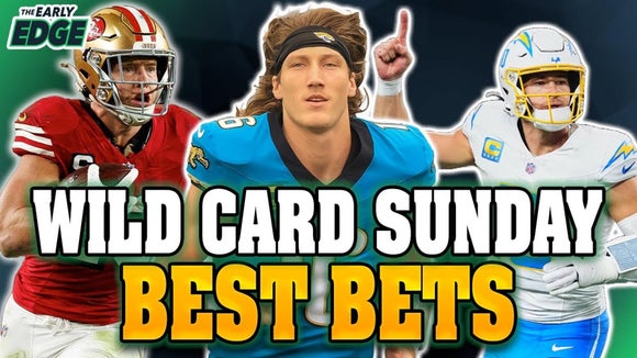 Sunday's NFL Wild Card BEST BETS | The Early Edge