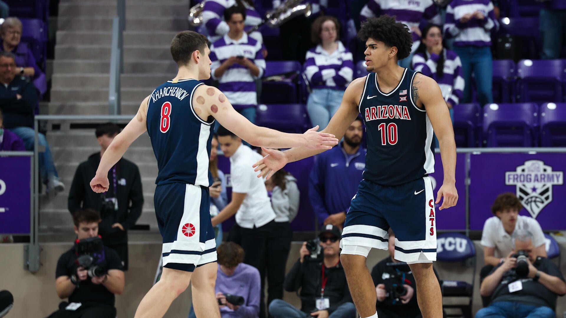 NCAAM Highlights: No. 1 Arizona at TCU (1/10)