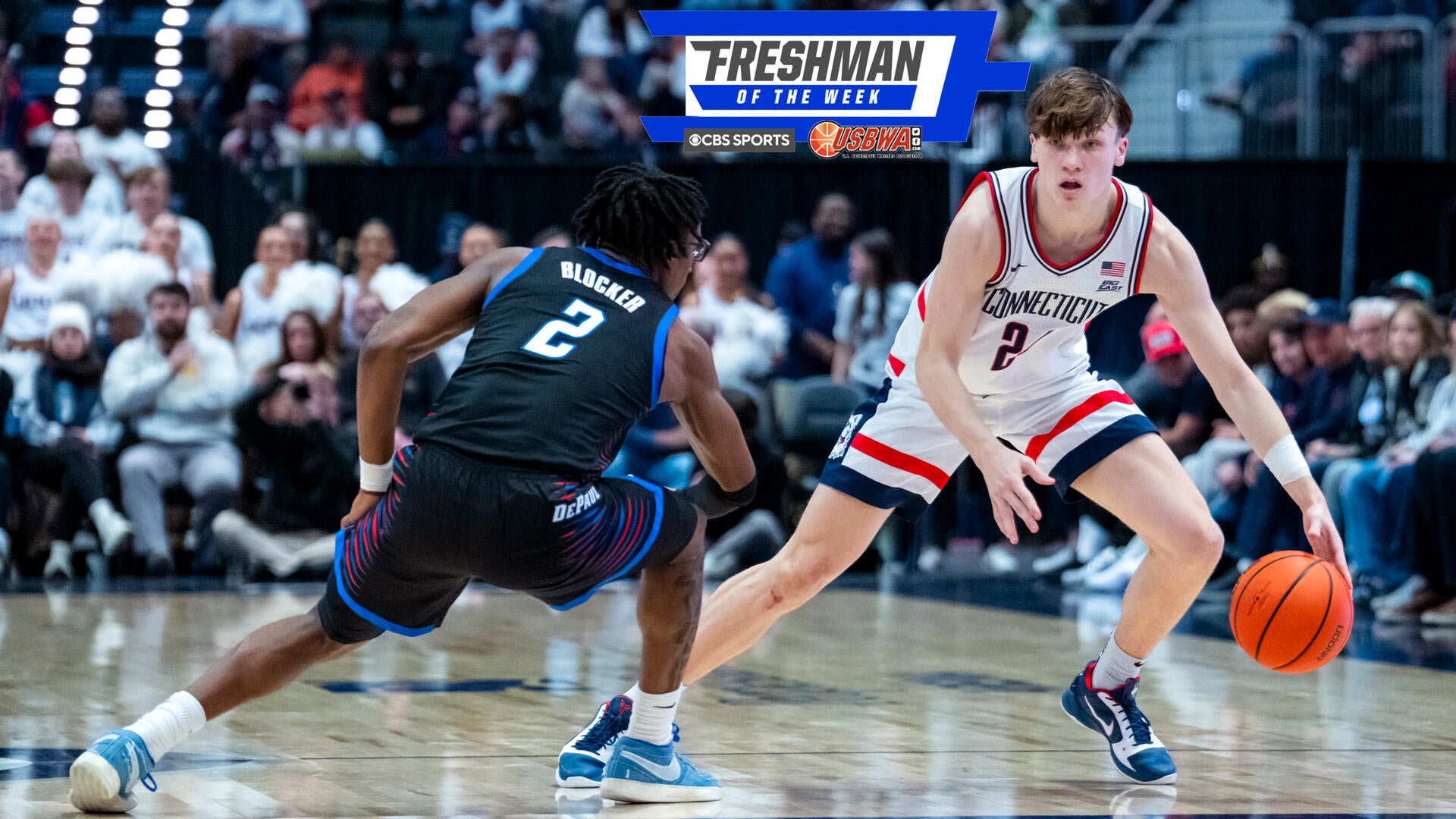 Ranking college basketball's best freshmen: UConn's Braylon Mullins earns Freshman of the Week honors