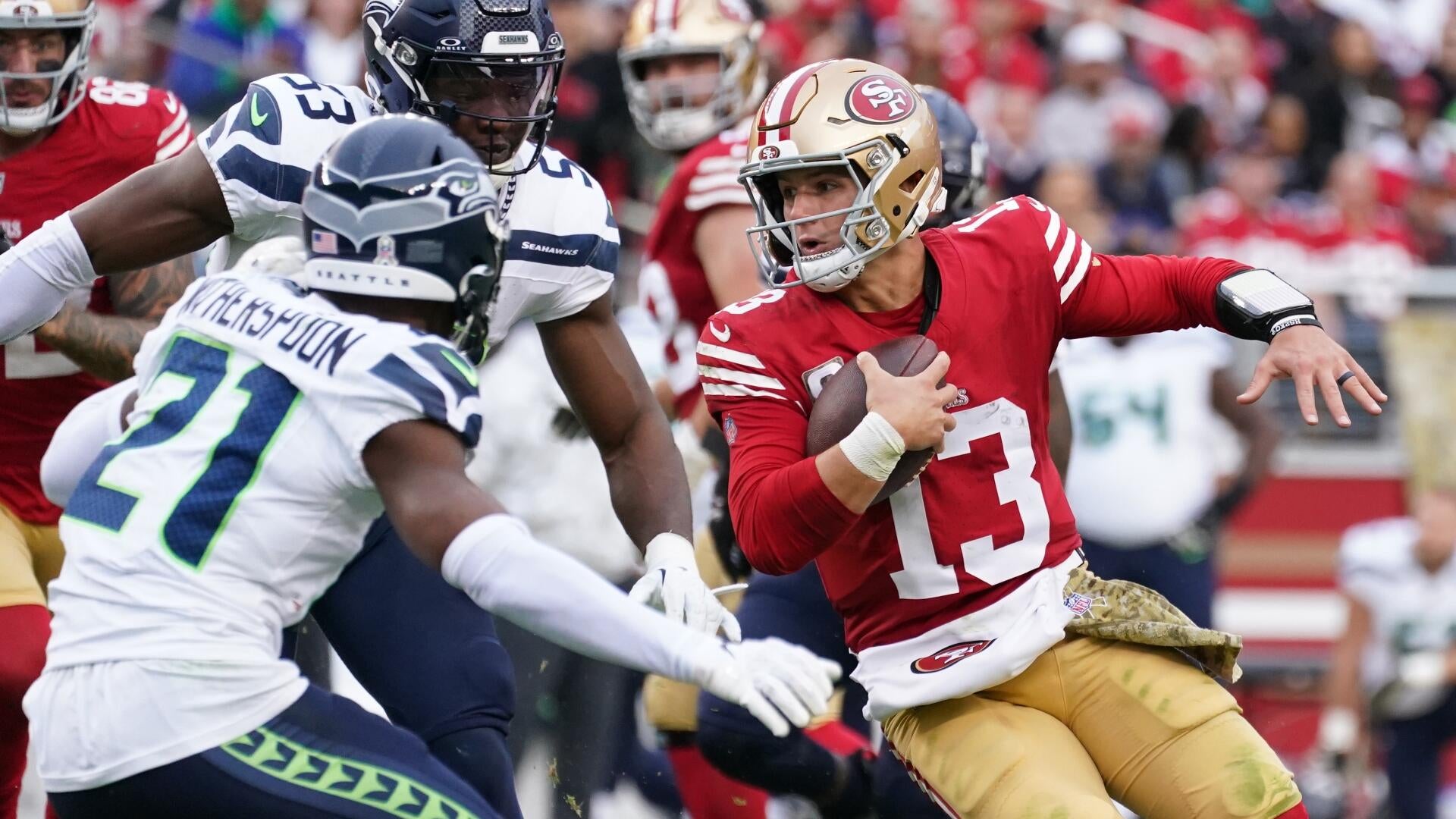 2026 NFL playoff bracket picks: Model locks in score predictions, best bets, player props for Divisional Round