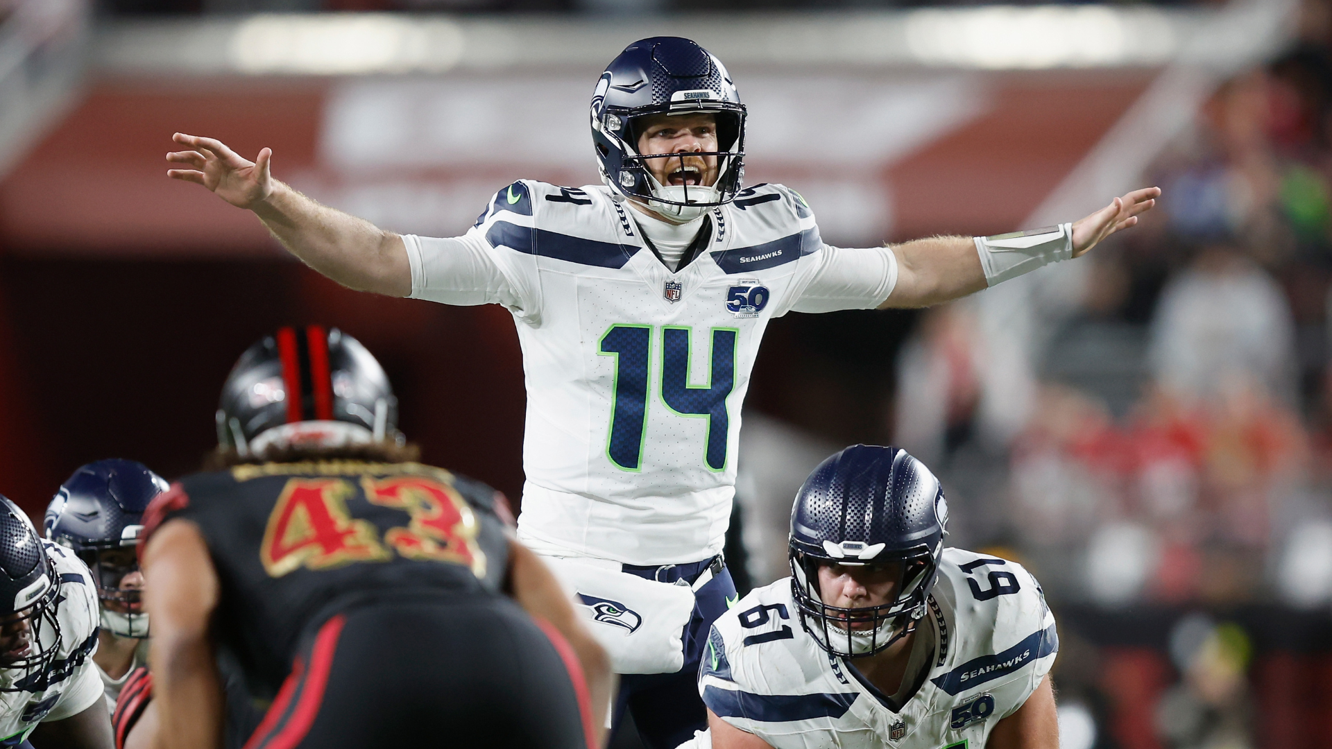 Sam Darnold injury: Seahawks 'don't know' if QB will be able to play vs. 49ers in divisional round game