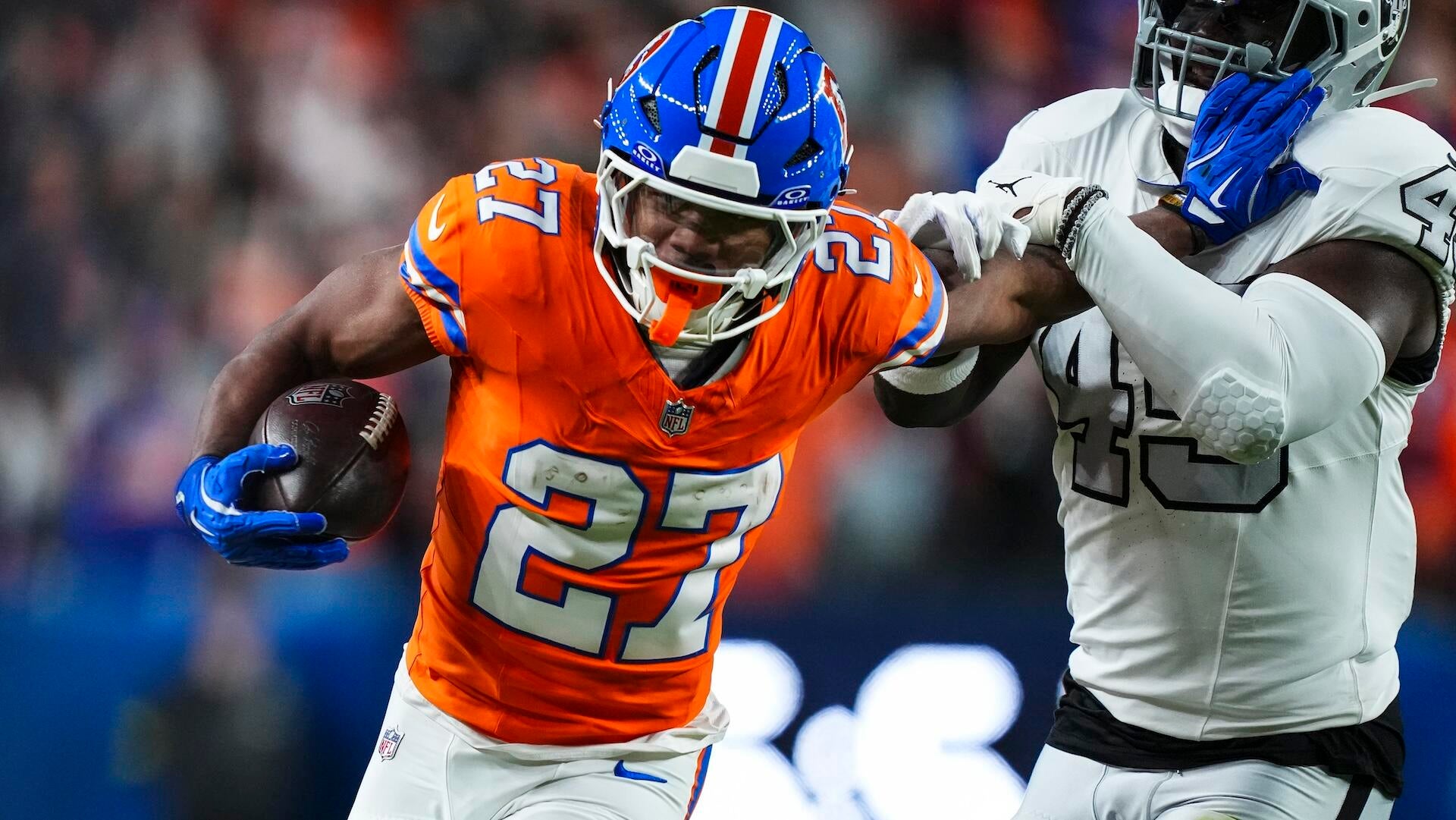 Broncos' J.K. Dobbins has chance to return from foot injury for AFC Championship vs. Patriots, per report