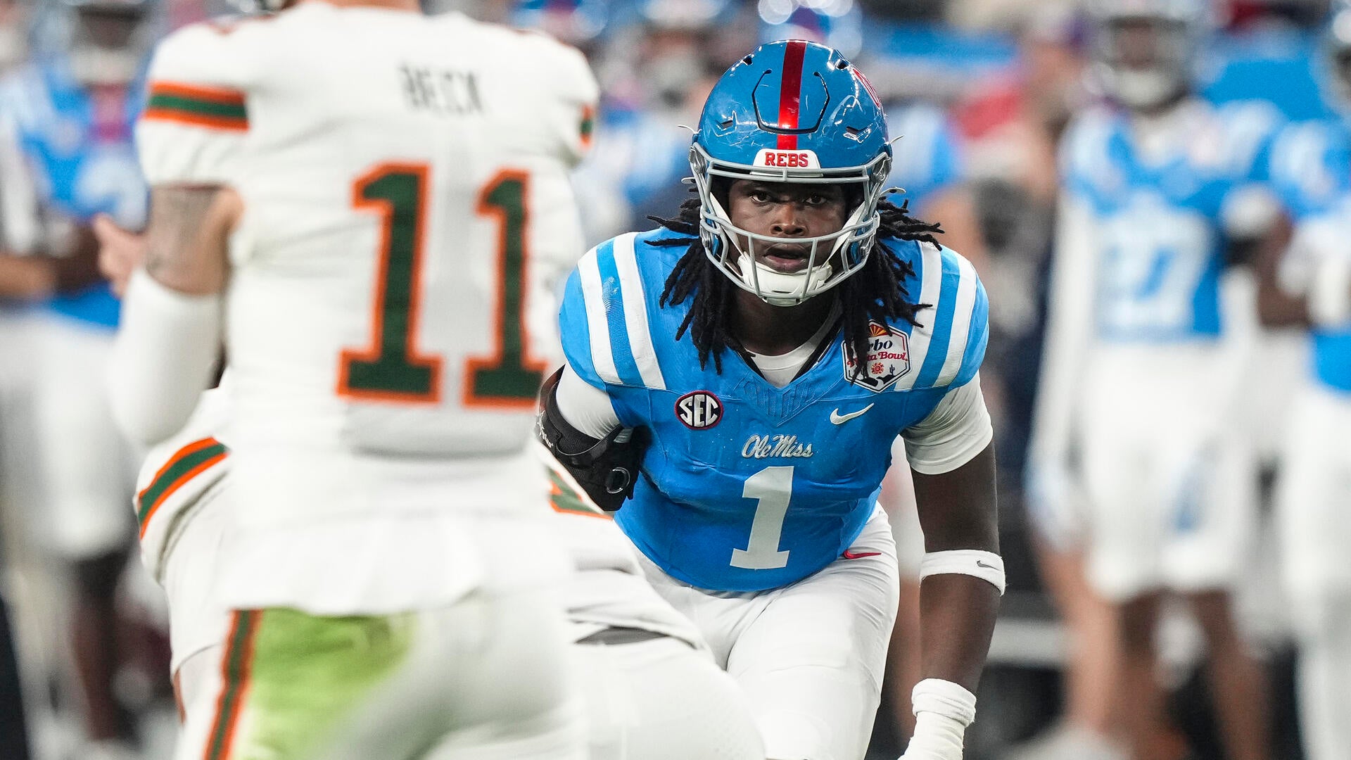 Princewill Umanmielen to transfer to LSU: Portal's No. 1 edge rusher to follow Lane Kiffin from Ole Miss