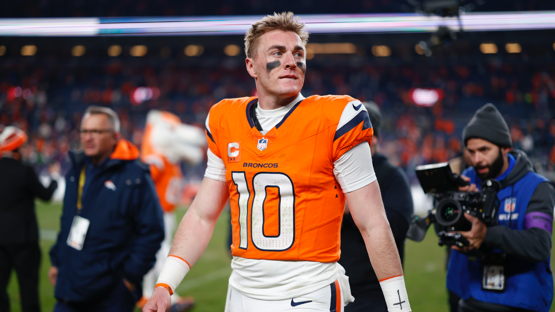 Broncos QB Bo Nix reflects on 'devastating' injury, expresses confidence in Jarrett Stidham vs. Patriots