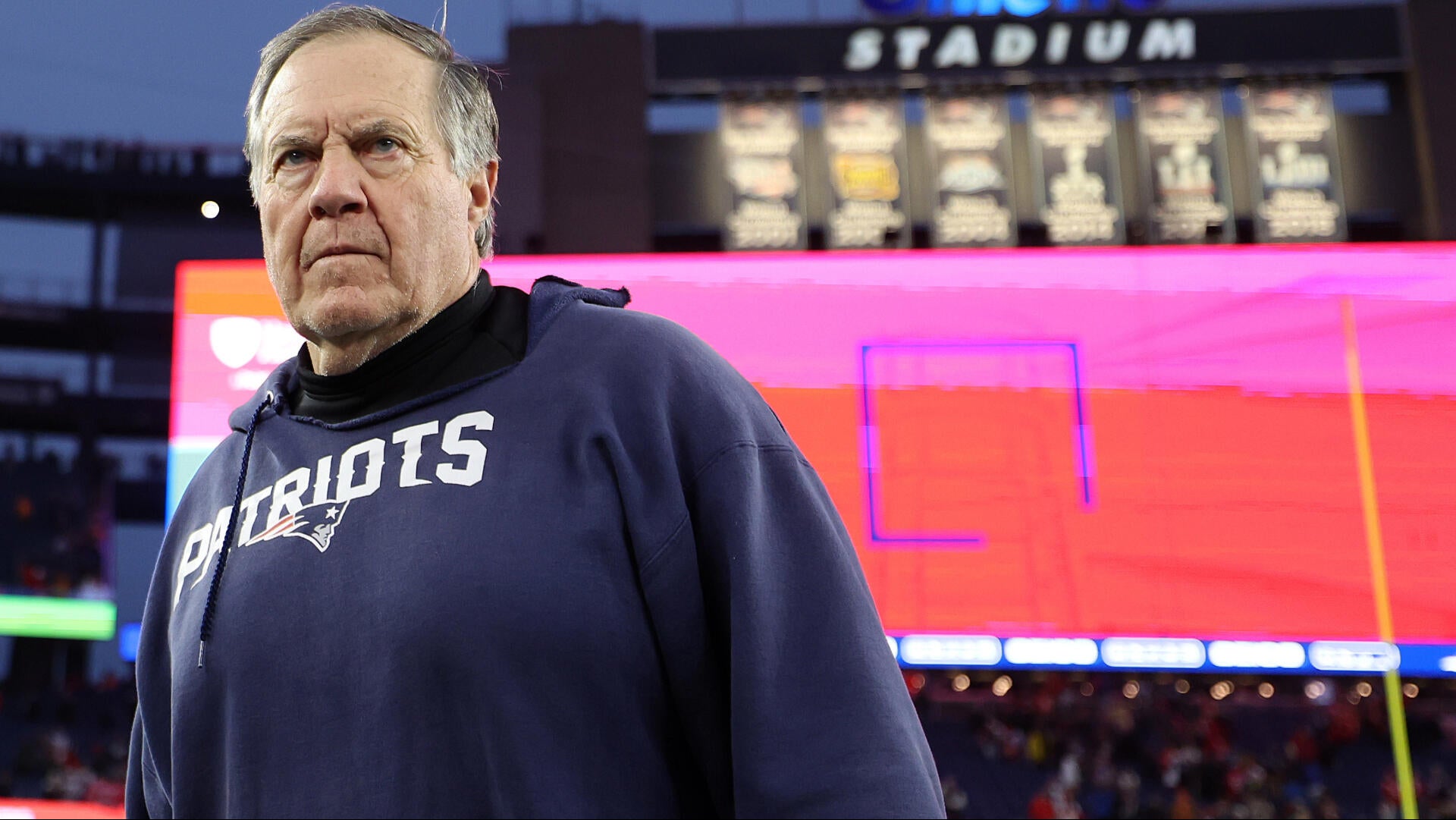 Legendary former Patriots coach Bill Belichick falls short of Pro Football Hall of Fame on first ballot