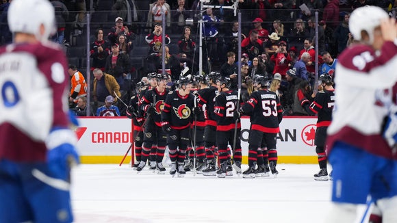 Avalanche vs Senators