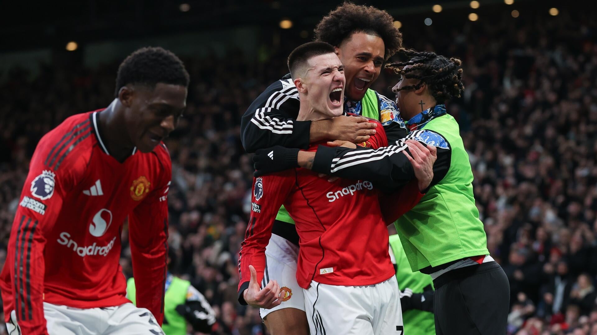 Manchester United's Champions League aspirations on track after dramatic win vs. Fulham
