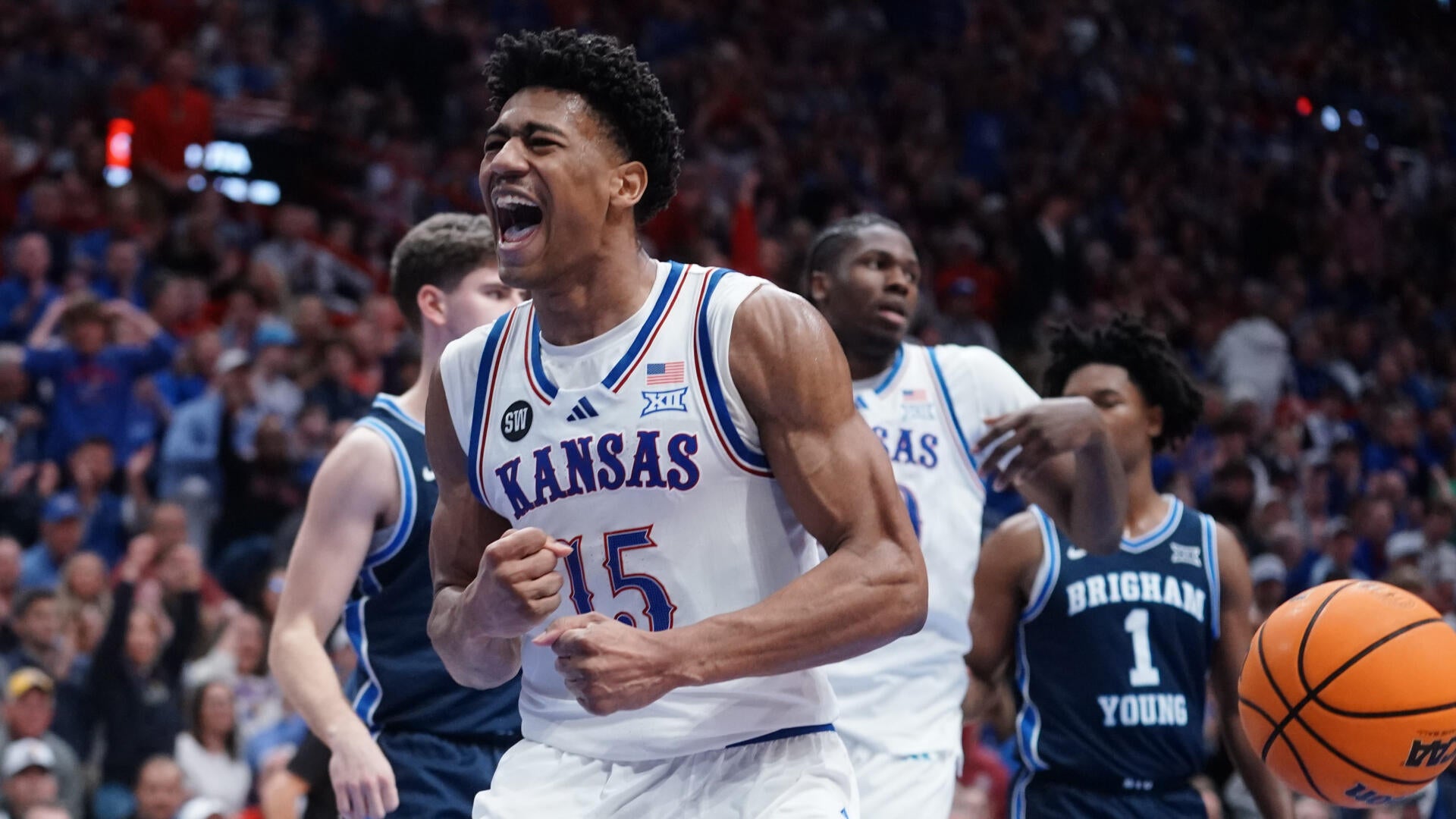 Kansas' Melvin Council, Bryson Tiller steal show from AJ Dybantsa, Darryn Peterson as Jayhawks hang on vs. BYU