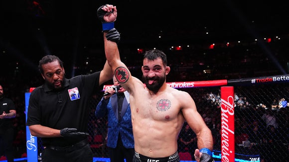 Benoit Saint Denis Defeats Dan Hooker Via 2nd Round TKO