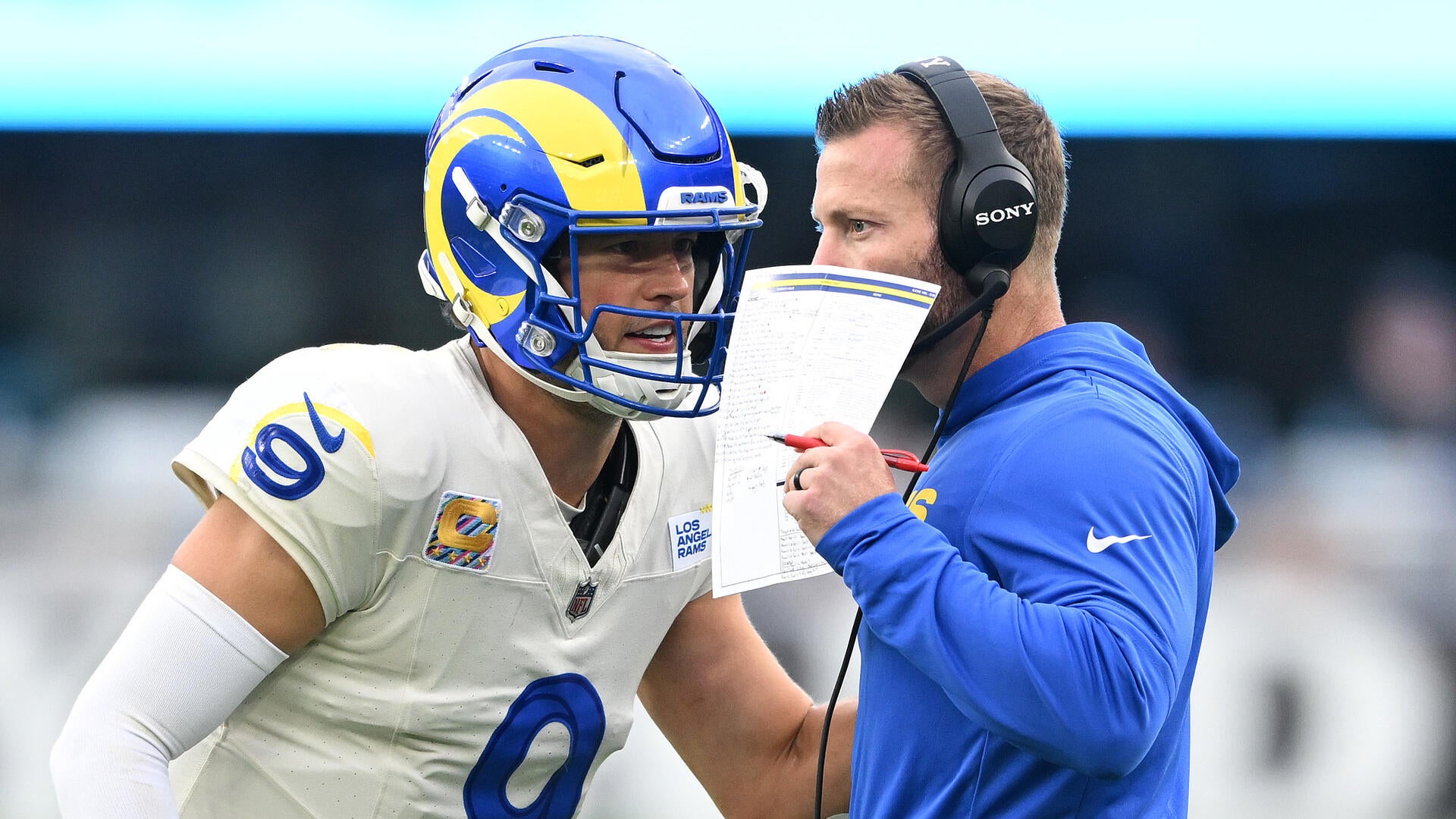 Sean McVay says 'fingers crossed' Matthew Stafford returns to Rams in 2026