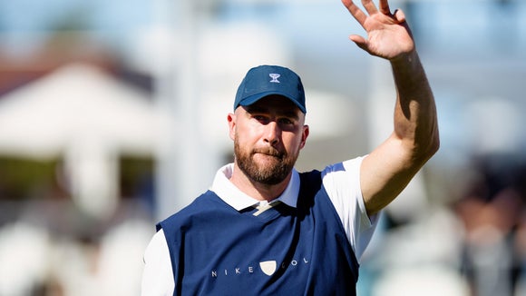 CHECK THIS OUT: Travis Kelce Nearly Aces Loudest Hole In Golf