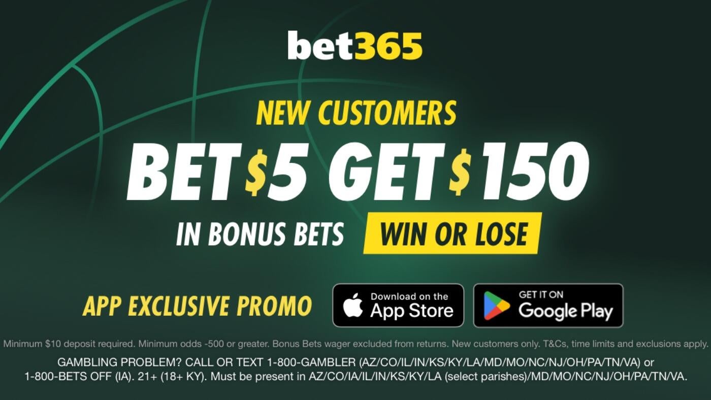 Use bet365 bonus code CBSBET365 to get $150 bonus bets by targeting Rockets-Clippers, Nebraska-Purdue Tuesday