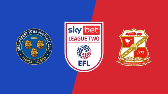 Shrewsbury Town vs. Swindon Town
