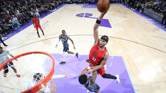 Trail Blazers vs Jazz