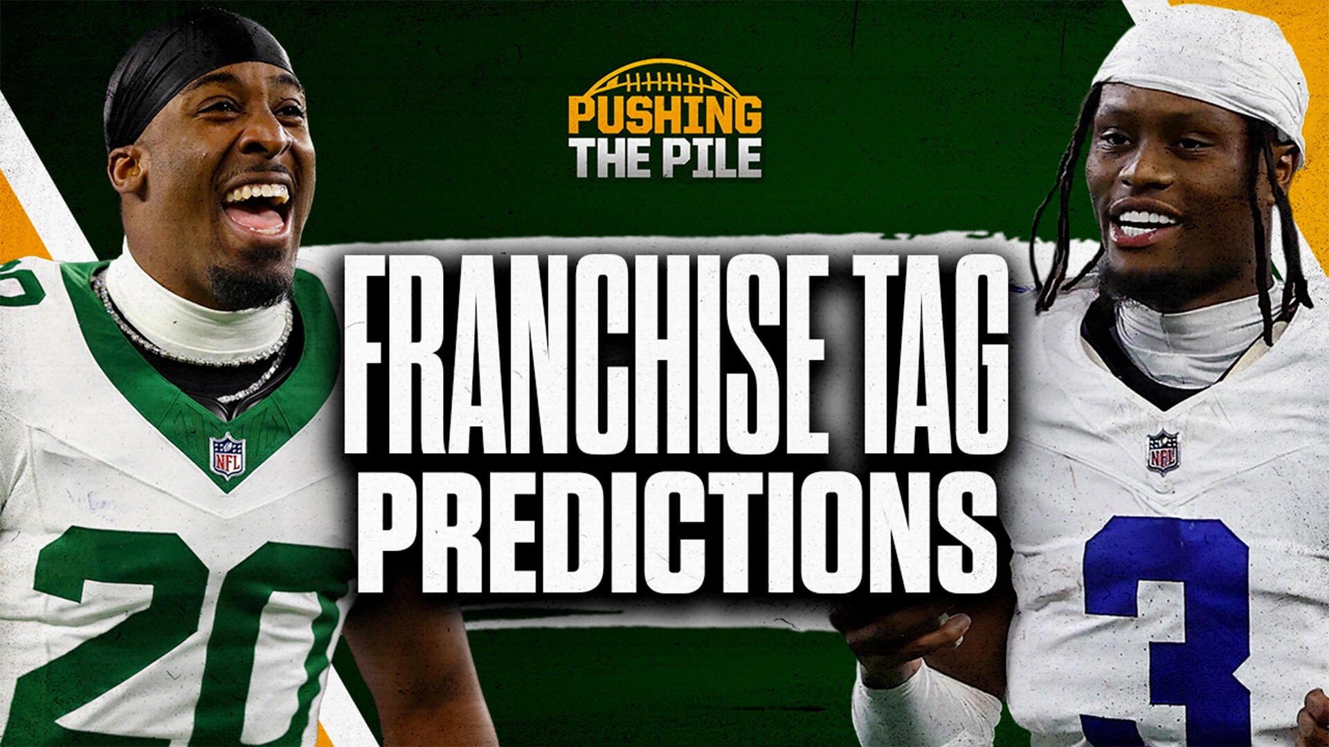 Pushing The Pile - Franchise Tag PREDICTIONS For Every NFL Team Stream ...
