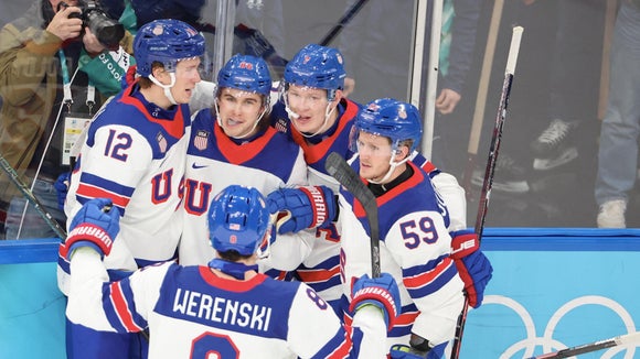Olympic Men's Hockey Highlights: USA vs Slovakia (2/20)