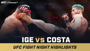 UFC Fight Night Highlights: Melquizael Costa scores rare KO