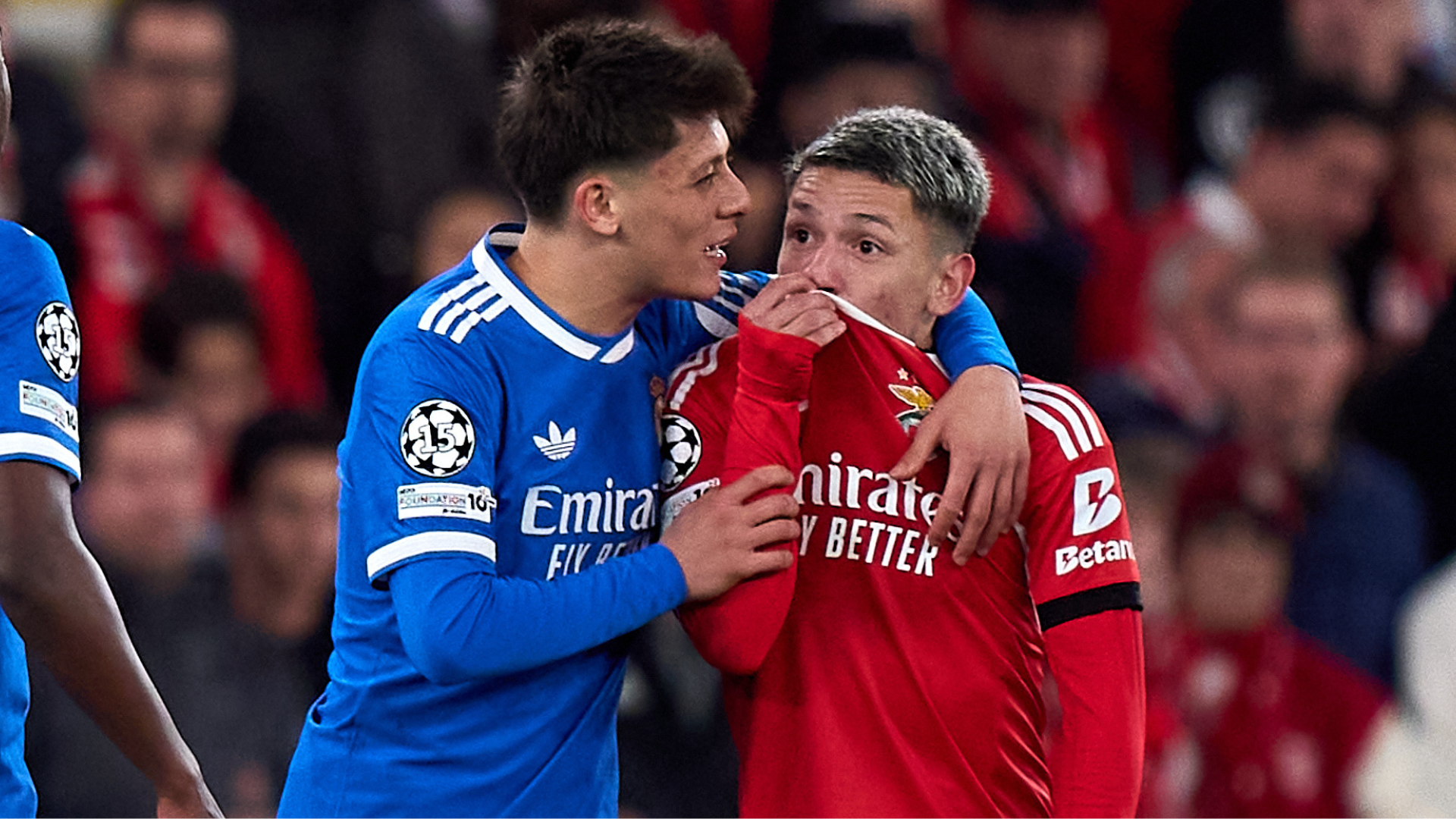 Benfica midfielder Gianluca Prestianni provisionally suspended for Real Madrid Champions League return leg