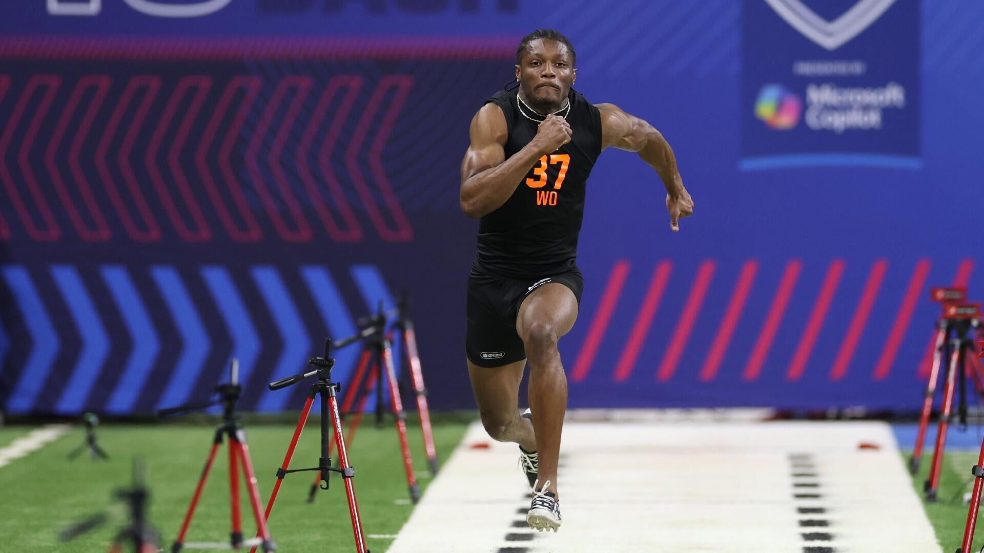 NFL combine 2026: Grades for top WR prospects, plus other standout performers from on-field workouts