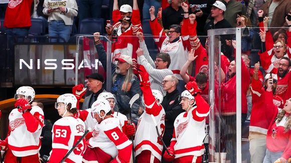 Red Wings vs Predators