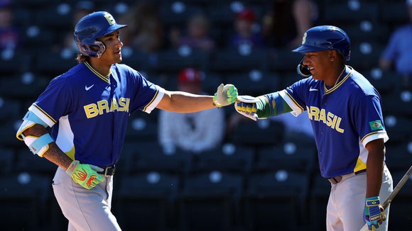 Spring Training Highlights: Brazil at Rangers (3/4)