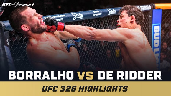 UFC 326 Highlights: Caio Borralho vs Reiner De Ridder
