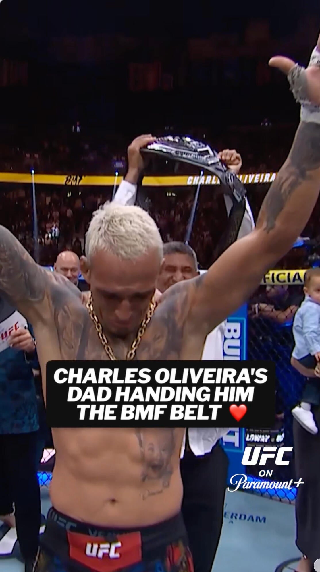 Amazing moment at UFC 326 Stream of UFC - CBS Sports