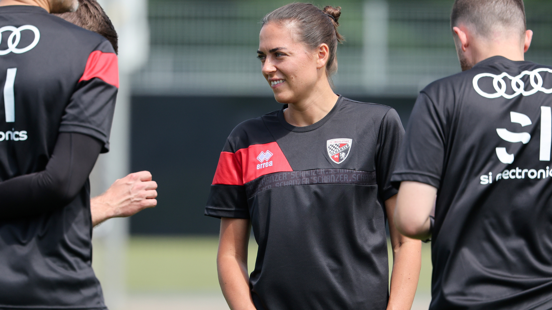 Sabrina Wittmann is forging a new path in soccer as she leads third division men's side Ingolstadt in Germany
