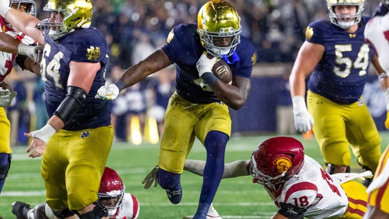 NCAA Football: Southern California at Notre Dame