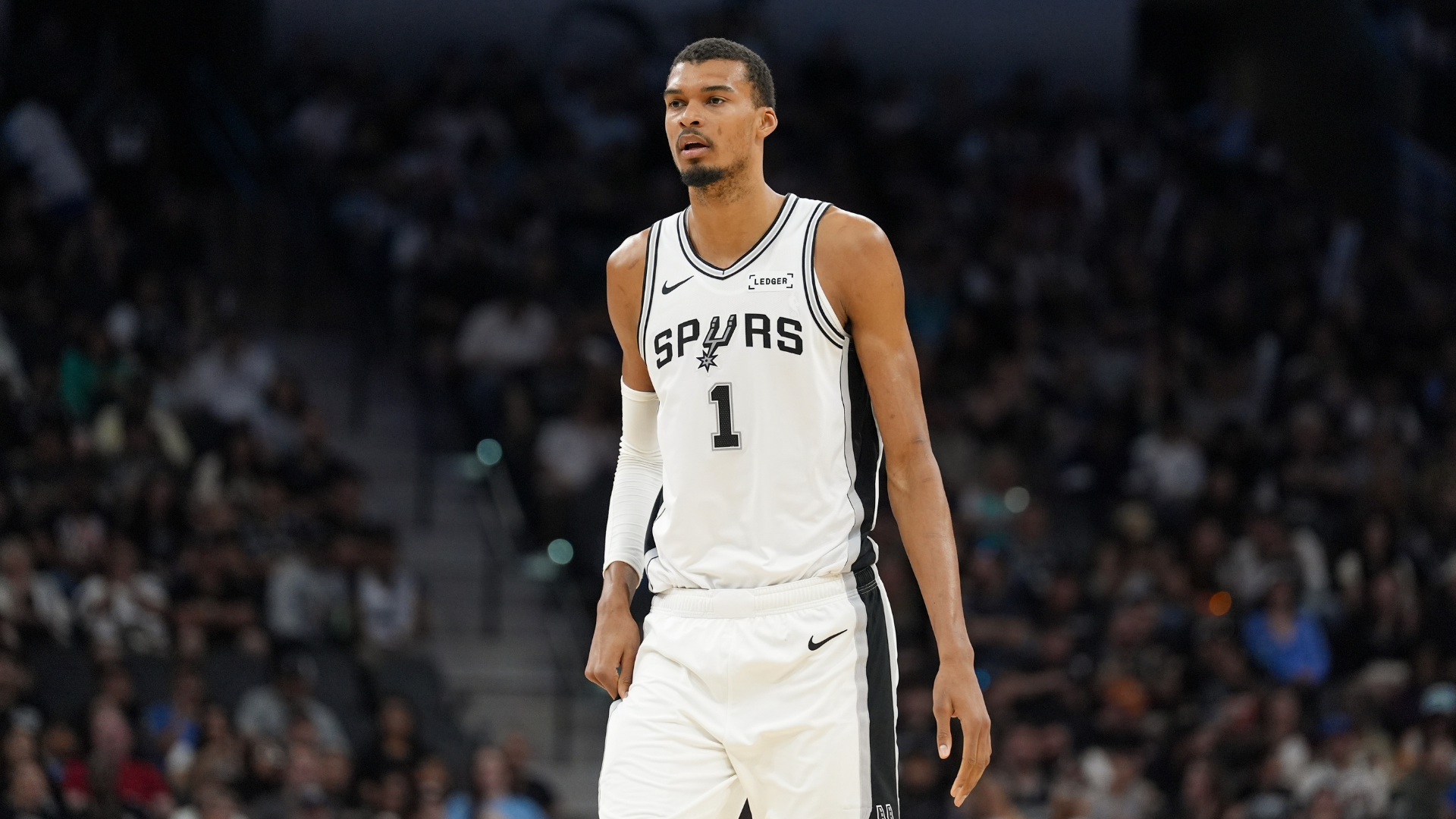 Spurs' Victor Wembanyama ready to 'press the gas' for stretch run: 'I want to win the MVP and DPOY'