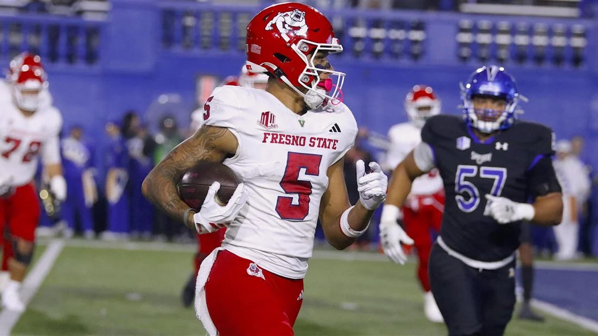 Fresno State coach Matt Entz on keeping Josiah Freeman, roster ...