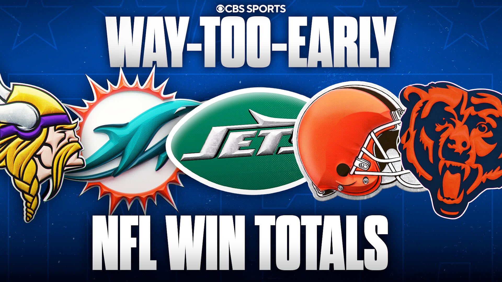 Way-Too-Early NFL Win Totals Stream of National Football League - CBS ...