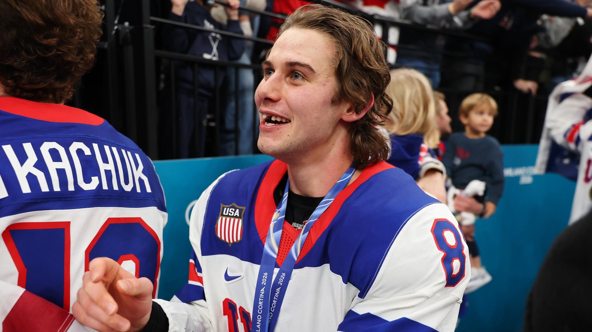 Jack Hughes wants gold medal-winning puck from 2026 Olympics; Hockey Hall of Fame says it was never his to own