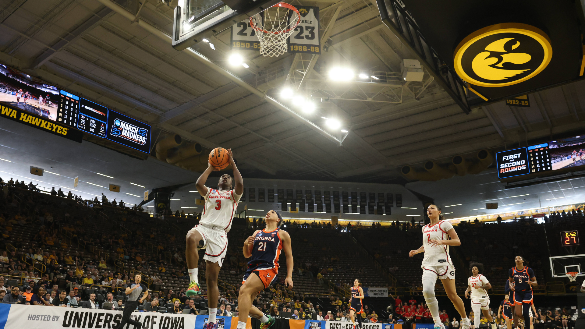 NCAA Women's Tournament: Why it was over 80 degrees inside Carver-Hawkeye Arena for first-round games