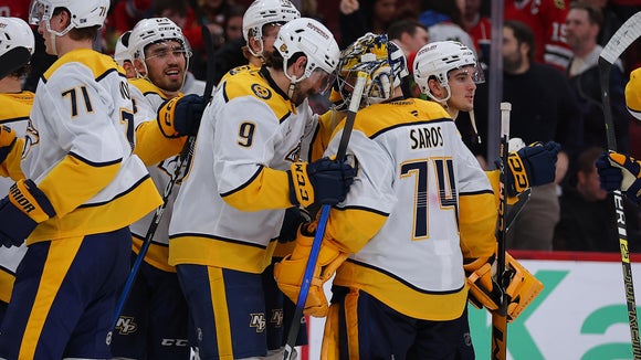 Predators vs Blackhawks