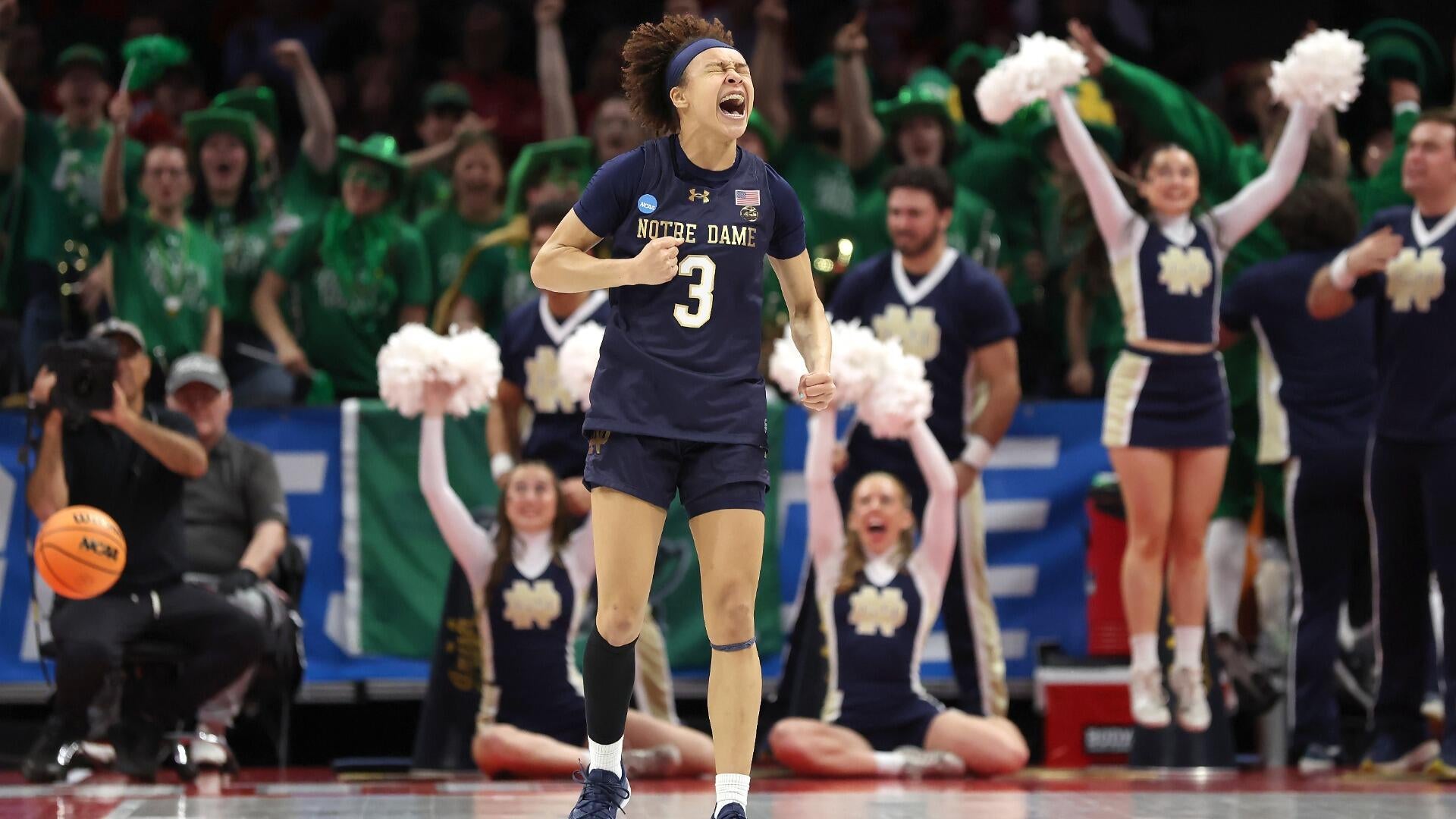 Back-To-Back 20+ Pt Games For Hannah Hidalgo Leads Notre Dame Into Sweet 16 vs. Vanderbilt