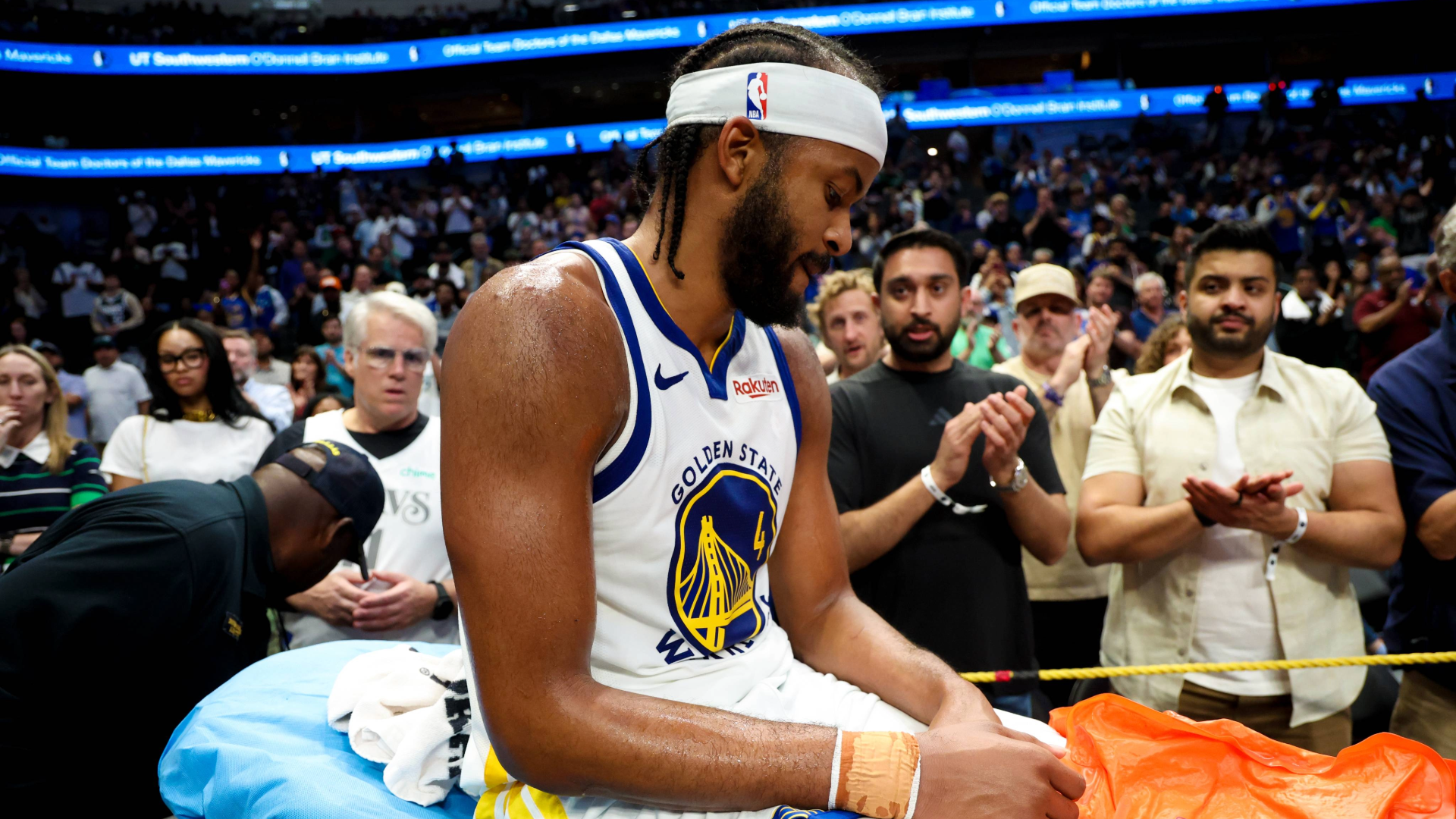 Moses Moody injury: Warriors, Mavericks were 