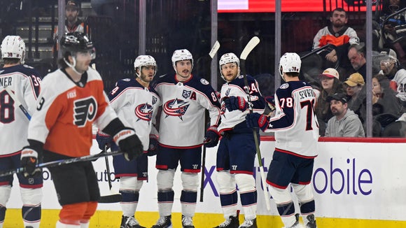 Blue Jackets vs Flyers
