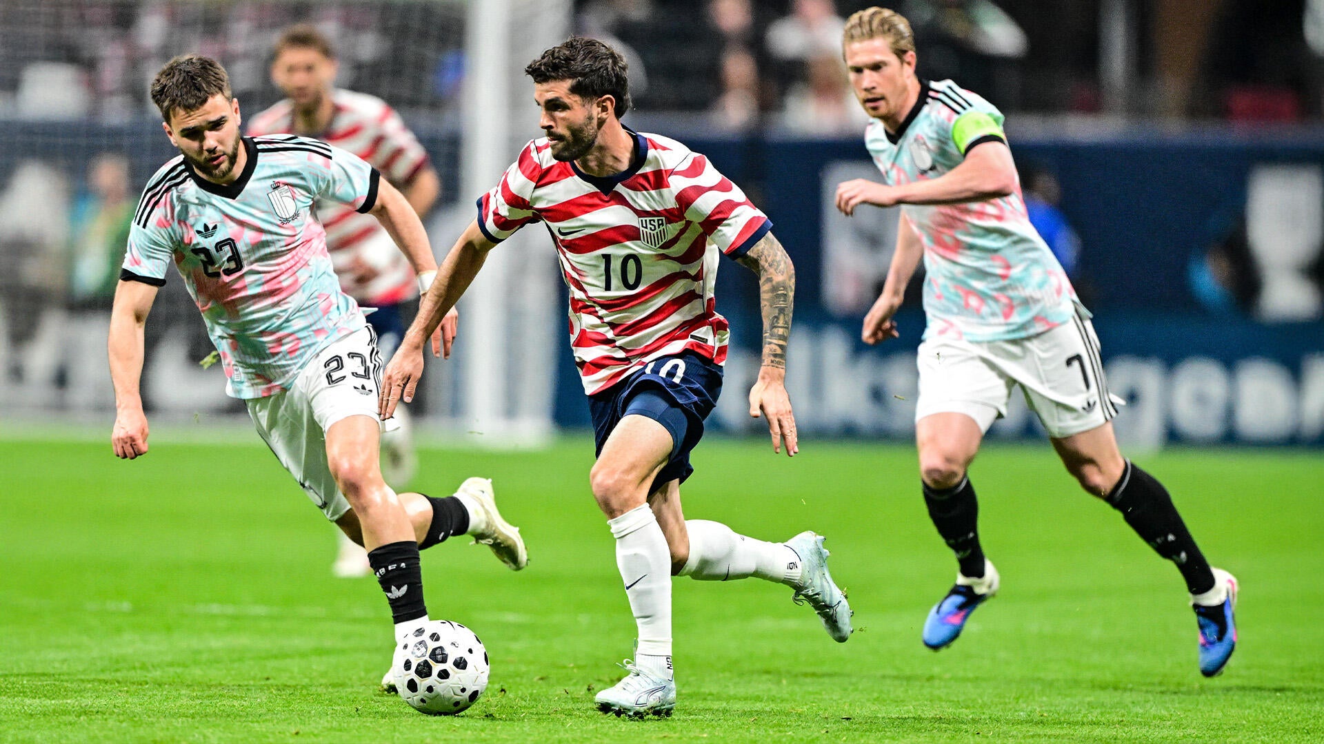 USMNT CRUMBLE vs. Belgium in World Cup preparations - Scoreline