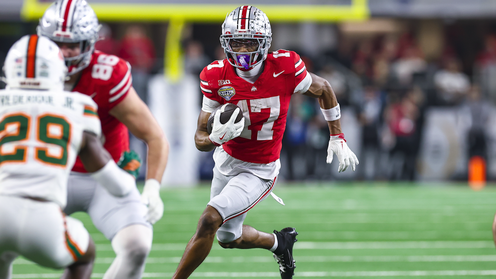 WR Carnell Tate Player Comparison