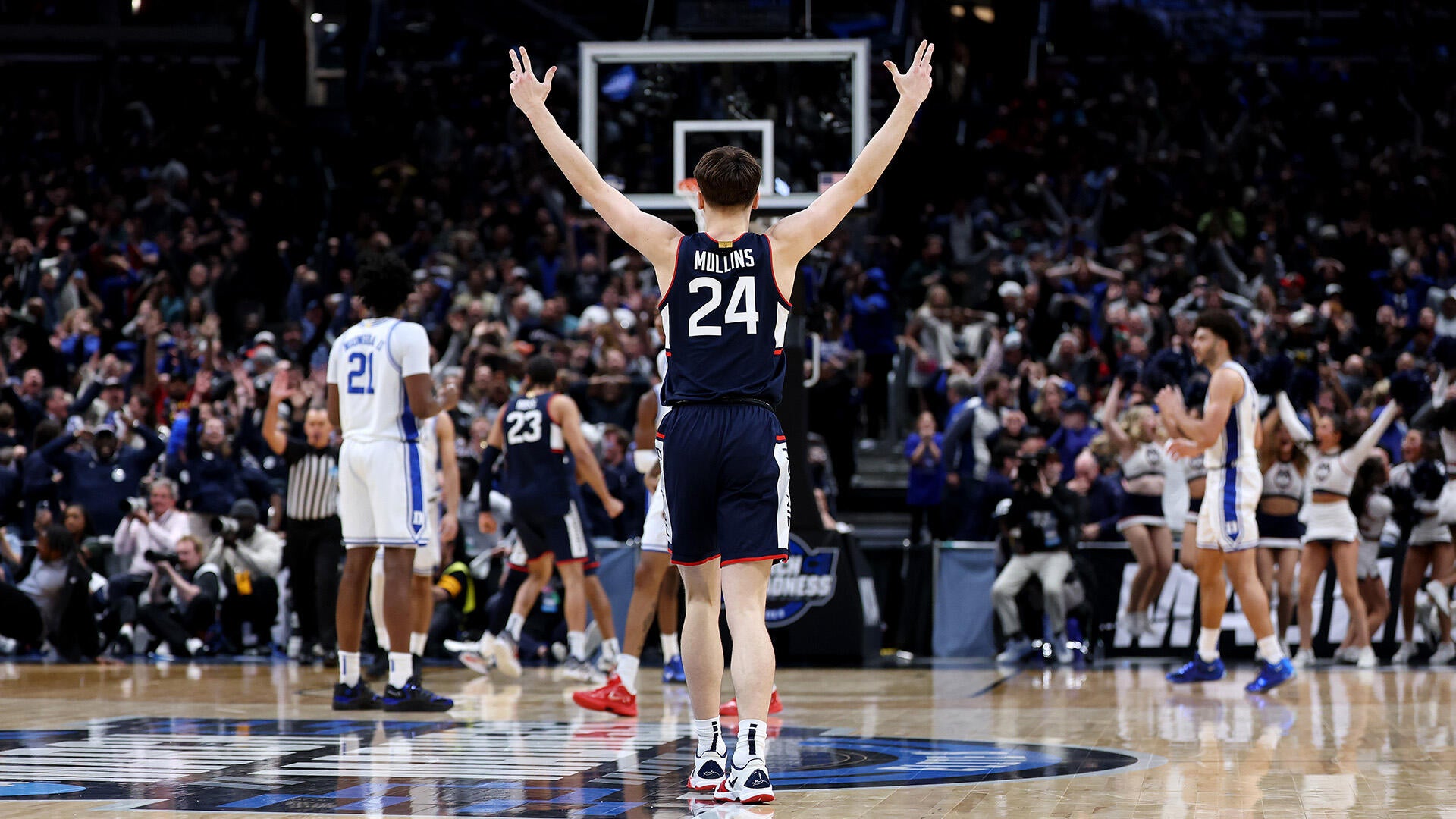 SportsLine Bracket Busted After Duke Shocked By UConn In Elite 8