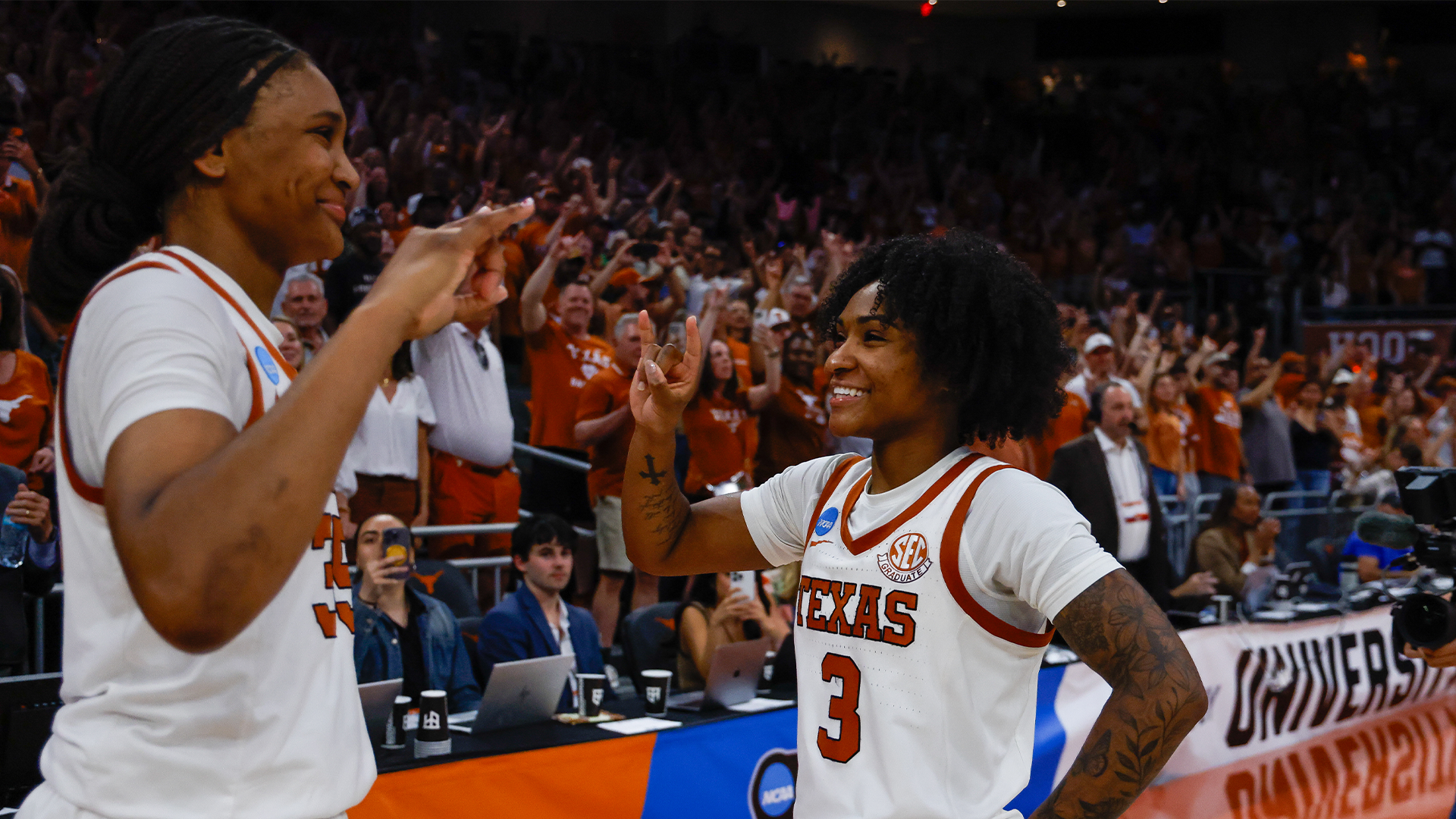 Texas Women's CBB Duo: Madison Booker and Rori Harmon