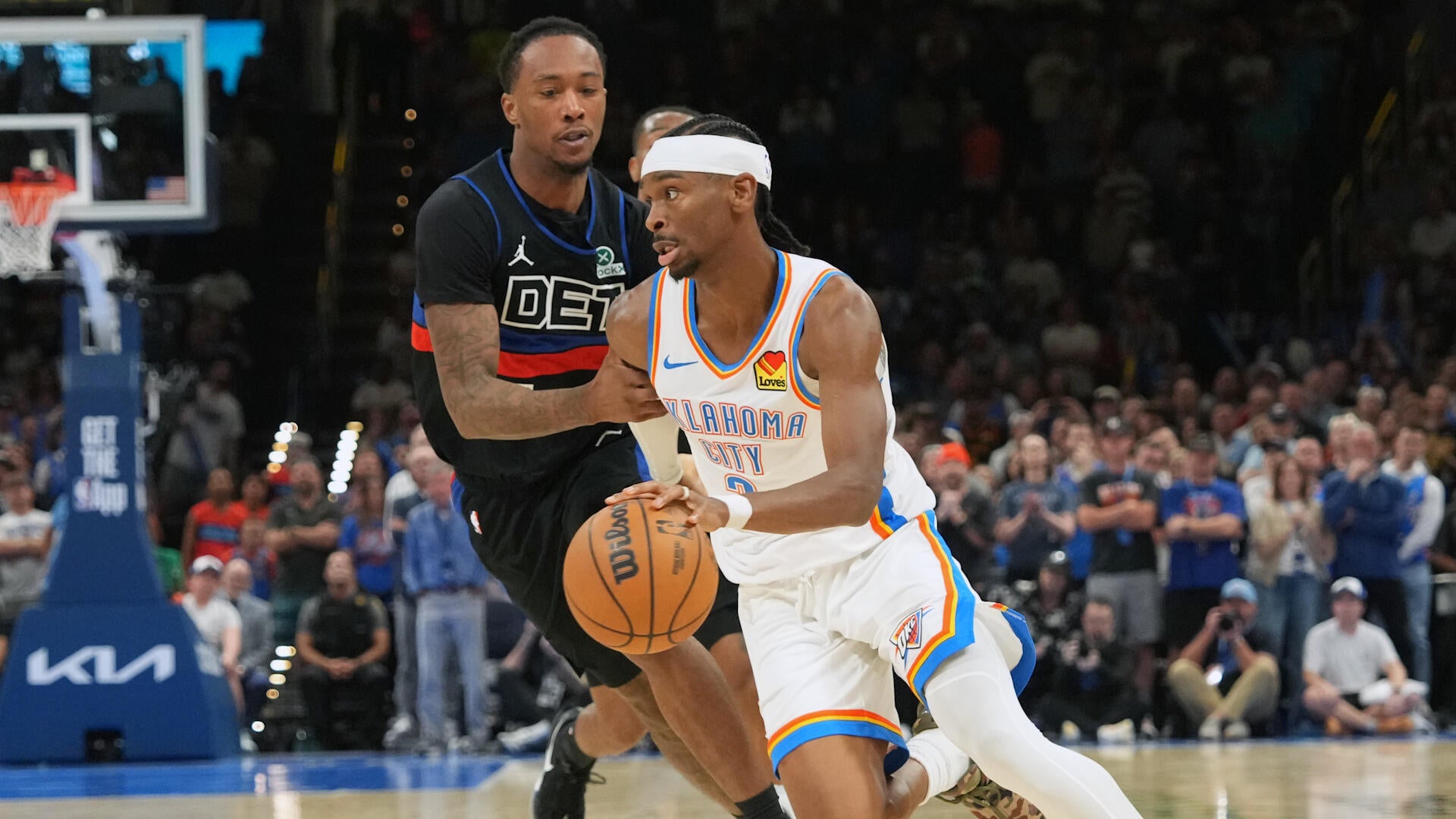 Highlights: Pistons at Thunder (3/30)