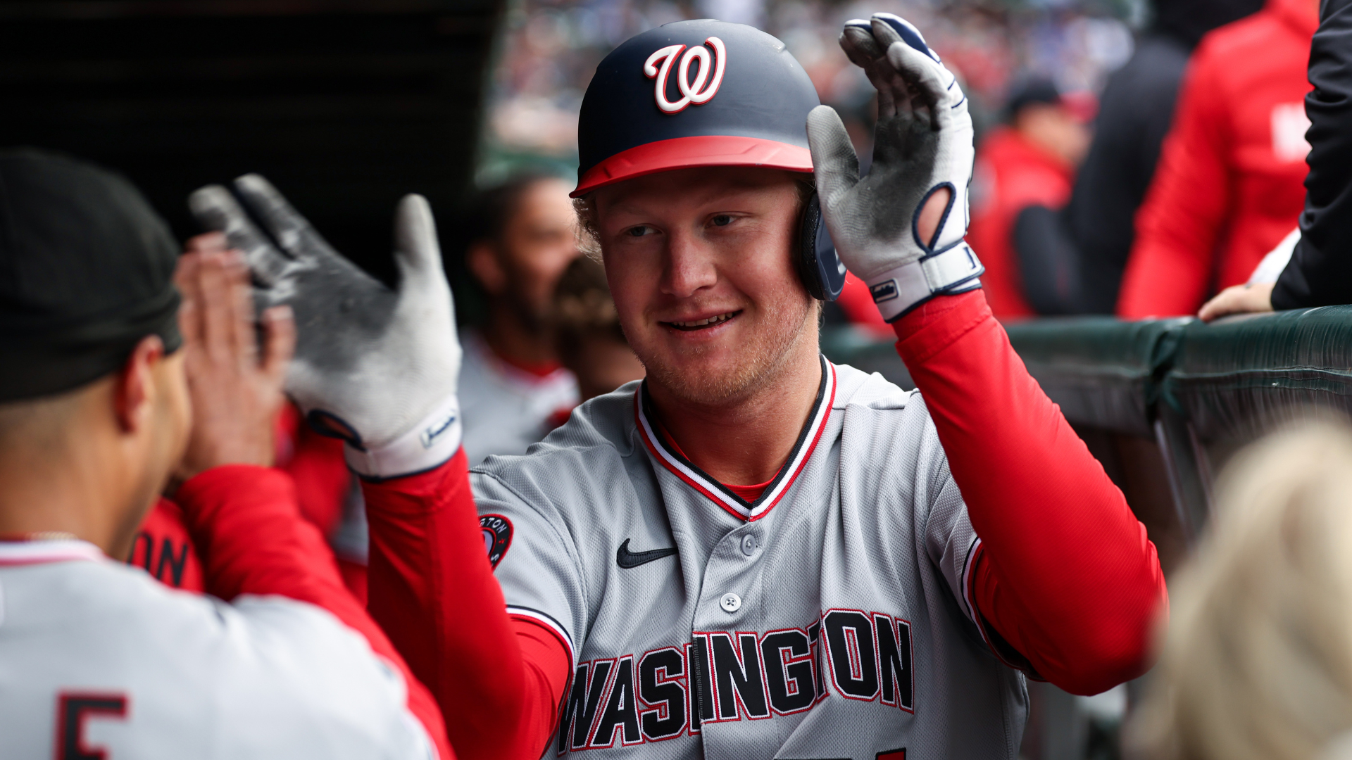 Joey Wiemer ties Carlos Delgado's record by reaching base safely in first 10 plate appearances of MLB season