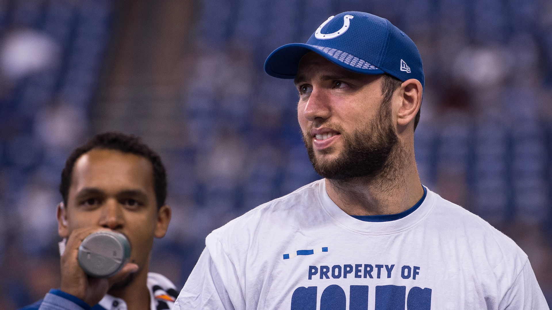 Andrew Luck disputes ex-Colts teammate's claim that GM Chris Ballard forced early retirement