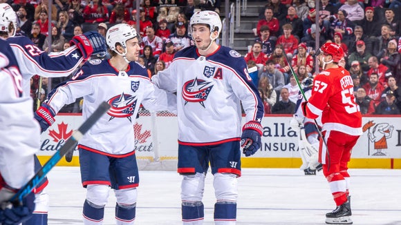 Blue Jackets vs Red Wings